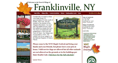 Desktop Screenshot of franklinvilleny.org